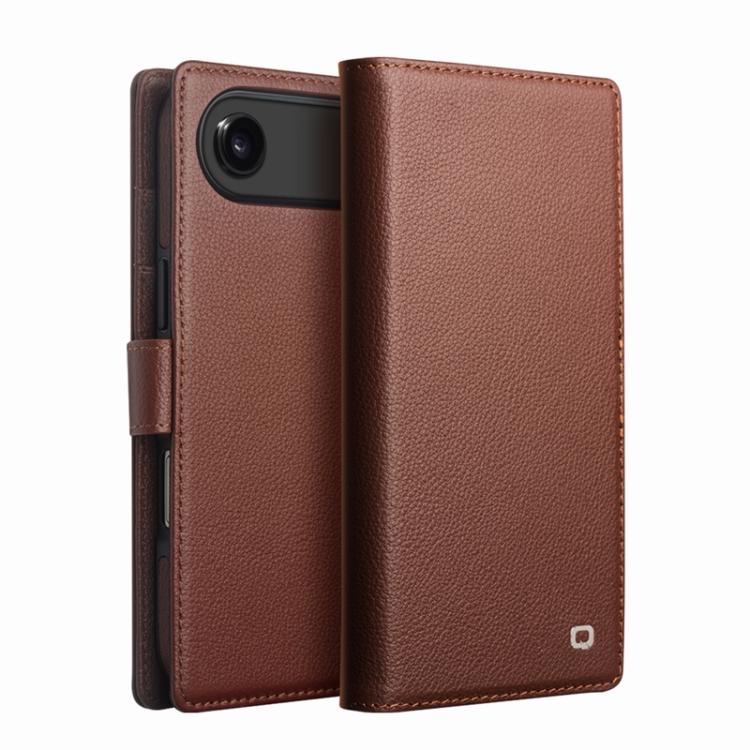 QIALINO Classics 3rd Genuine Leather Phone Case, For iPhone 18 Pro / 17 Pro, For iPhone 18 Pro Max / 17 Pro Max, For iPhone 17, For iPhone Air