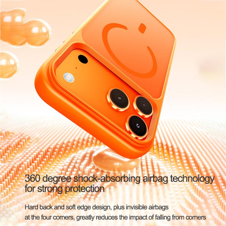 Oil-spray Skin Feel MagSafe PC Hybrid TPU Phone Case, For iPhone 17 Pro Max, For iPhone 17 Pro, For iPhone 17