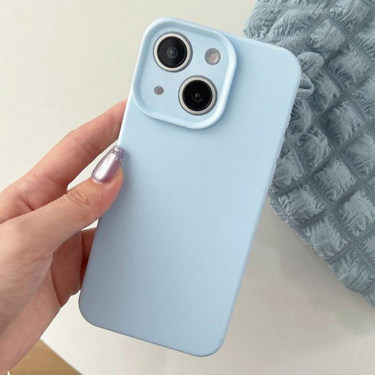 Precision Hole Camera Frame Solid Color Phone Case, For iPhone 14 Plus, For iPhone 14, For iPhone 14 Pro, For iPhone 14 Pro Max