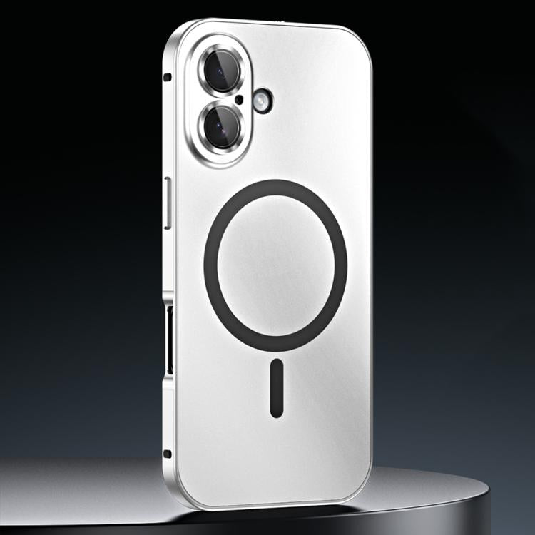 Spring Buckle MagSafe Magnetic Metal Phone Case, For iPhone 17 Pro Max, For iPhone 17 Pro, For iPhone 17, For iPhone Air
