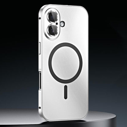 Spring Buckle MagSafe Magnetic Metal Phone Case, For iPhone 17 Pro Max, For iPhone 17 Pro, For iPhone 17, For iPhone Air