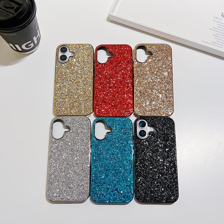 Glitter Powder Shockproof TPU Phone Case, For iPhone 17, For iPhone Air