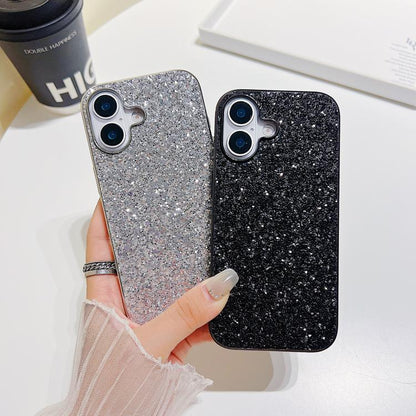 Glitter Powder Shockproof TPU Phone Case, For iPhone 17, For iPhone Air