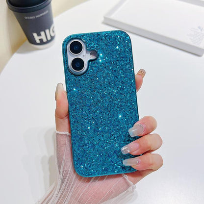 Glitter Powder Shockproof TPU Phone Case, For iPhone 17 Pro Max, For iPhone 17 Pro, For iPhone 17, For iPhone Air
