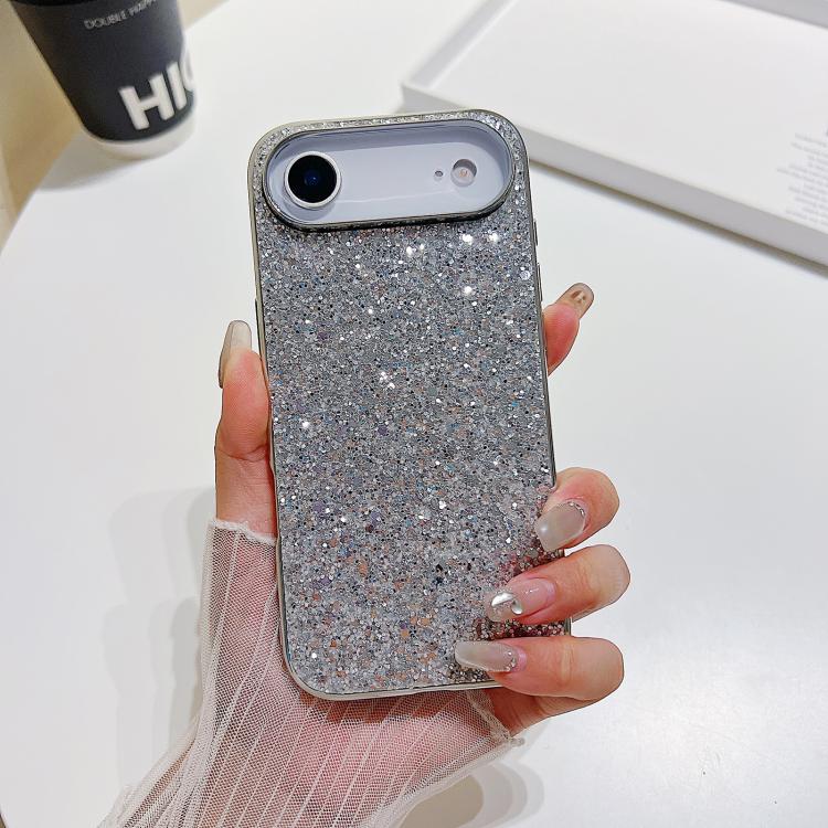 Glitter Powder Shockproof TPU Phone Case, For iPhone 17 Pro Max, For iPhone 17 Pro, For iPhone 17, For iPhone Air