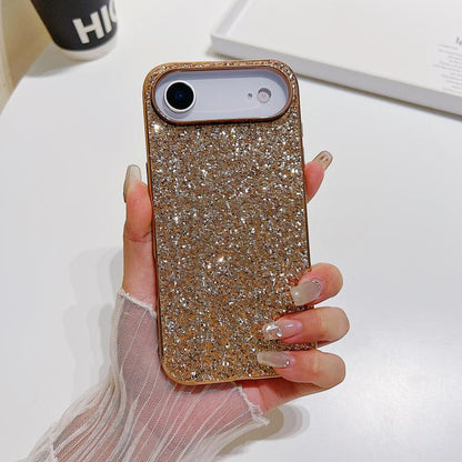 Glitter Powder Shockproof TPU Phone Case, For iPhone 17 Pro Max, For iPhone 17 Pro, For iPhone 17, For iPhone Air