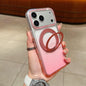 Transparent Gradient 360 Degree Rotation Holder MagSafe Phone Case, For iPhone 18 Pro / 17 Pro, For iPhone 18 Pro Max / 17 Pro Max, For iPhone 17, For iPhone Air, For iPhone 16 Pro Max, For iPhone 16 Pro