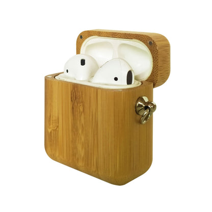 Wooden Earphone Protective Case For AirPods 1 / 2