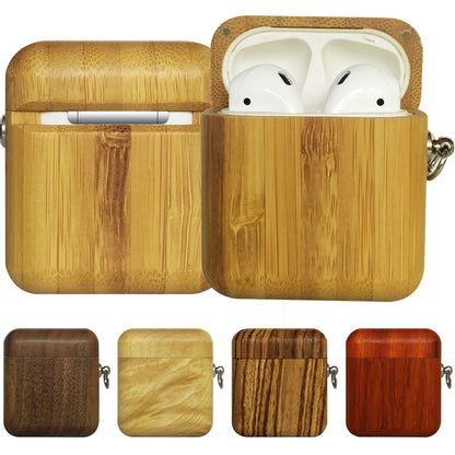 Wooden Earphone Protective Case For AirPods 1 / 2