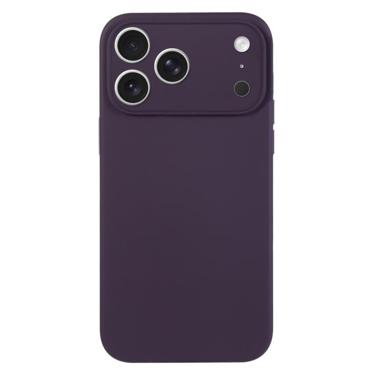 Pure Color Liquid Silicone Fine Pore Phone Case, For iPhone 17 Pro Max