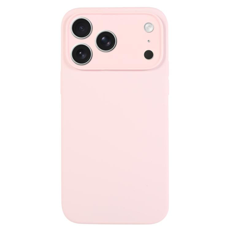 Pure Color Liquid Silicone Fine Pore Phone Case, For iPhone 17 Pro Max