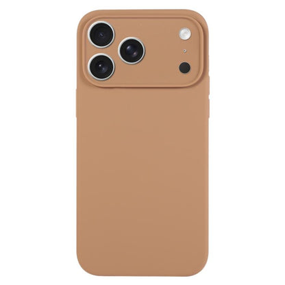 Pure Color Liquid Silicone Fine Pore Phone Case, For iPhone 17 Pro Max