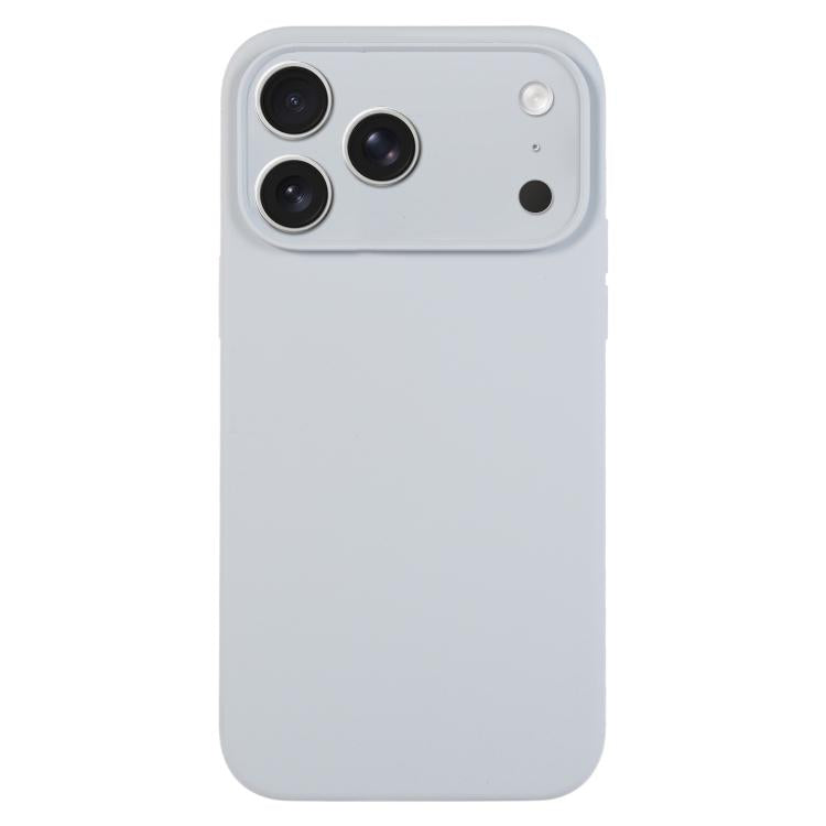 Pure Color Liquid Silicone Fine Pore Phone Case, For iPhone 17 Pro Max