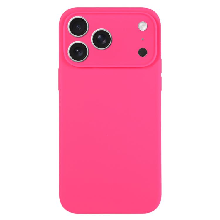Pure Color Liquid Silicone Fine Pore Phone Case, For iPhone 17 Pro Max