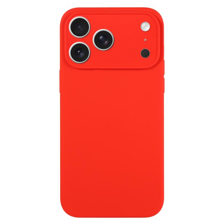 Pure Color Liquid Silicone Fine Pore Phone Case, For iPhone 17 Pro Max