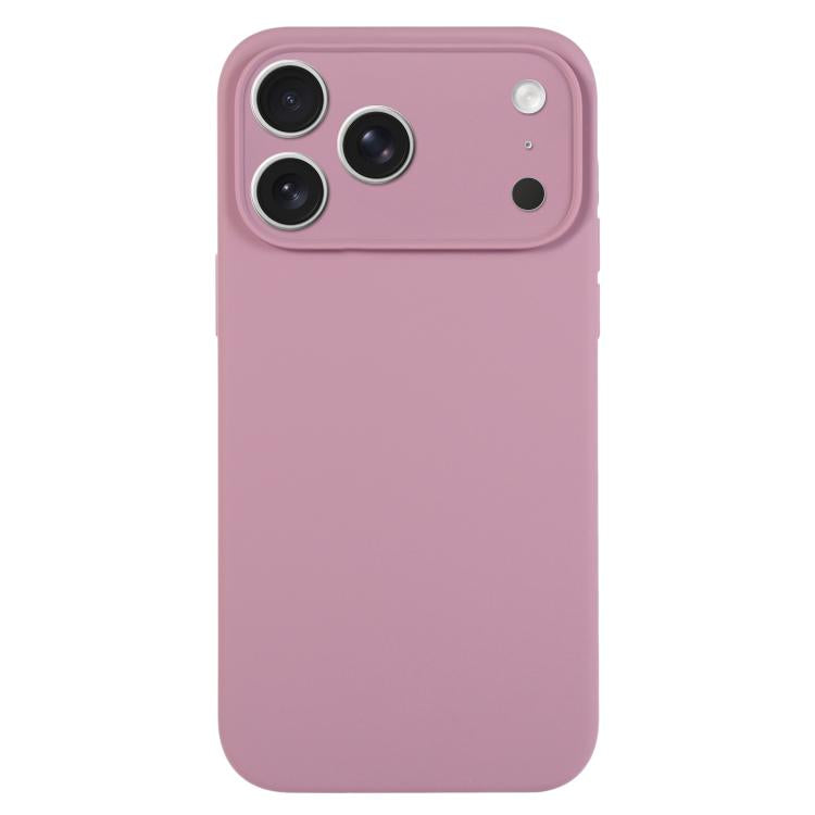 Pure Color Liquid Silicone Fine Pore Phone Case, For iPhone 17 Pro Max