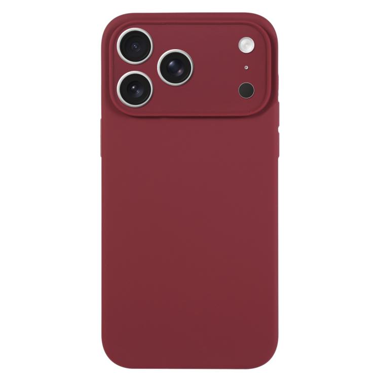 Pure Color Liquid Silicone Fine Pore Phone Case, For iPhone 17 Pro Max