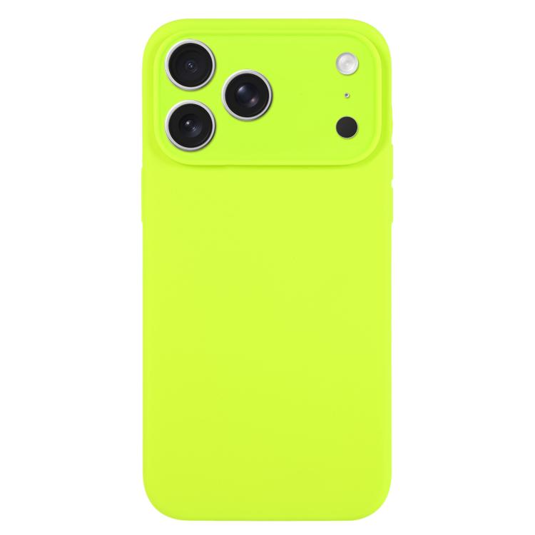 Pure Color Liquid Silicone Fine Pore Phone Case, For iPhone 17 Pro Max