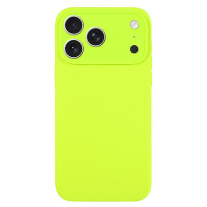 Pure Color Liquid Silicone Fine Pore Phone Case, For iPhone 17 Pro Max