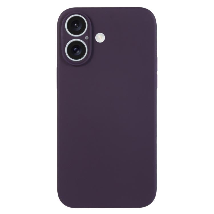 Pure Color Liquid Silicone Fine Pore Phone Case, For iPhone 17