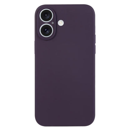 Pure Color Liquid Silicone Fine Pore Phone Case, For iPhone 17