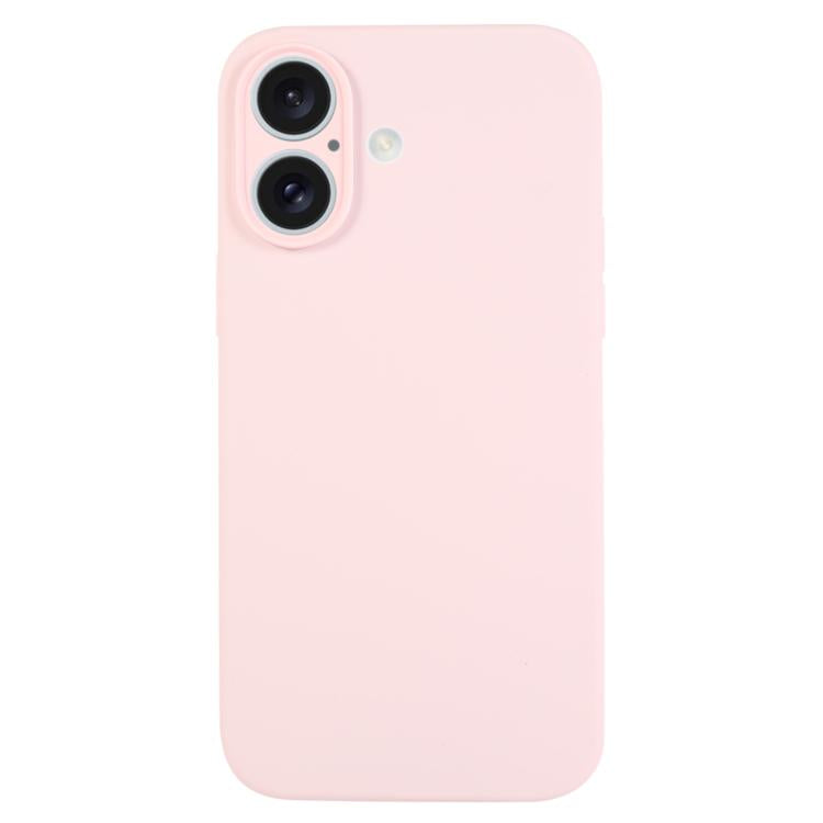 Pure Color Liquid Silicone Fine Pore Phone Case, For iPhone 17