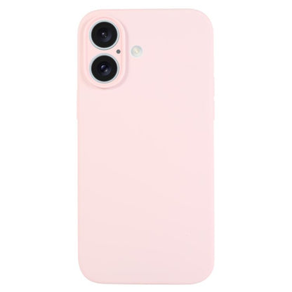 Pure Color Liquid Silicone Fine Pore Phone Case, For iPhone 17