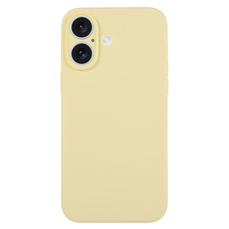 Pure Color Liquid Silicone Fine Pore Phone Case, For iPhone 17