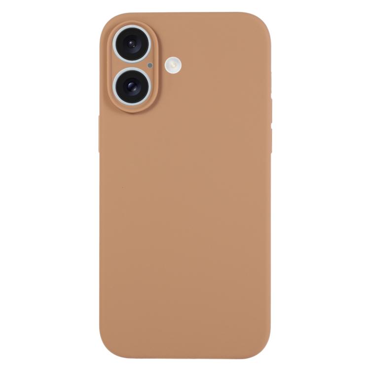 Pure Color Liquid Silicone Fine Pore Phone Case, For iPhone 17