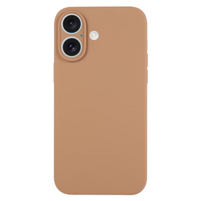 Pure Color Liquid Silicone Fine Pore Phone Case, For iPhone 17