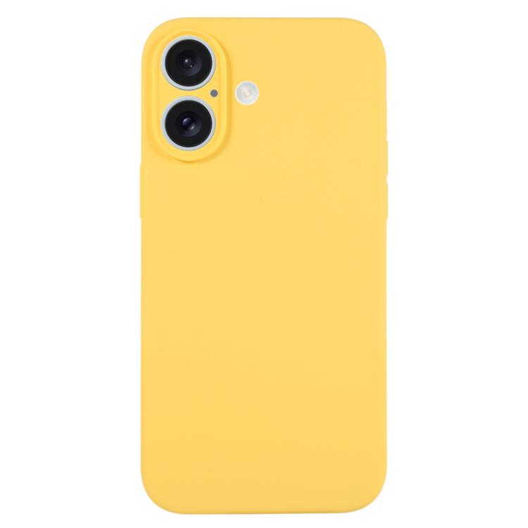 Pure Color Liquid Silicone Fine Pore Phone Case, For iPhone 17