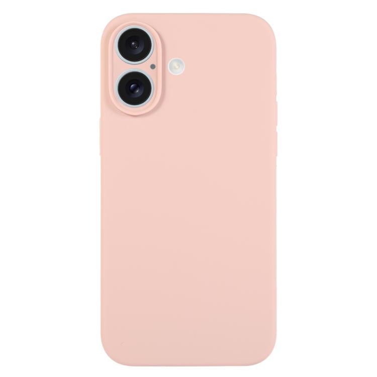 Pure Color Liquid Silicone Fine Pore Phone Case, For iPhone 17