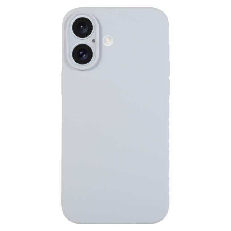 Pure Color Liquid Silicone Fine Pore Phone Case, For iPhone 17