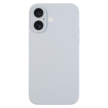 Pure Color Liquid Silicone Fine Pore Phone Case, For iPhone 17