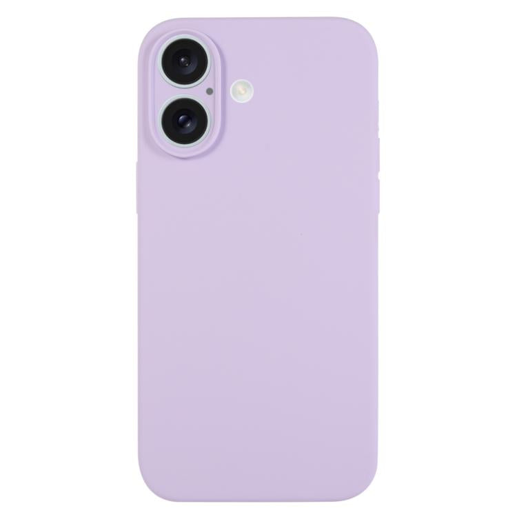 Pure Color Liquid Silicone Fine Pore Phone Case, For iPhone 17