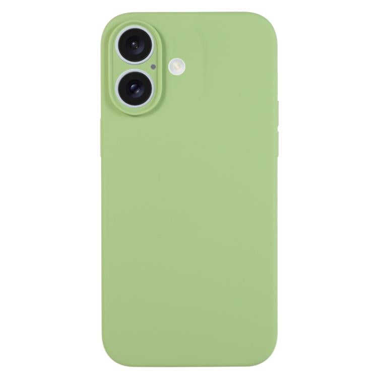 Pure Color Liquid Silicone Fine Pore Phone Case, For iPhone 17