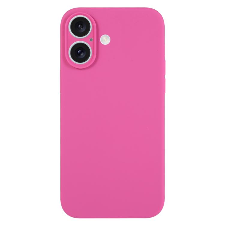 Pure Color Liquid Silicone Fine Pore Phone Case, For iPhone 17