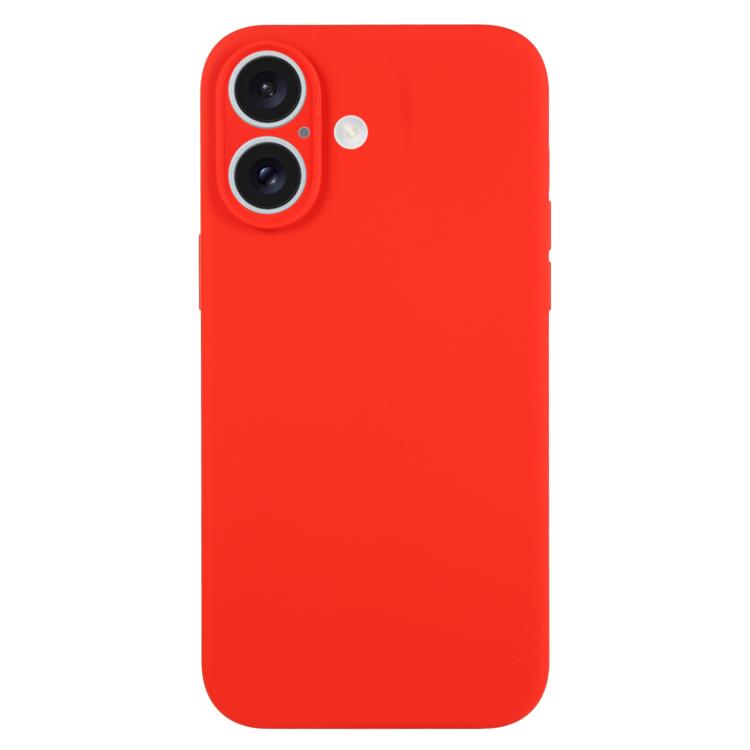 Pure Color Liquid Silicone Fine Pore Phone Case, For iPhone 17