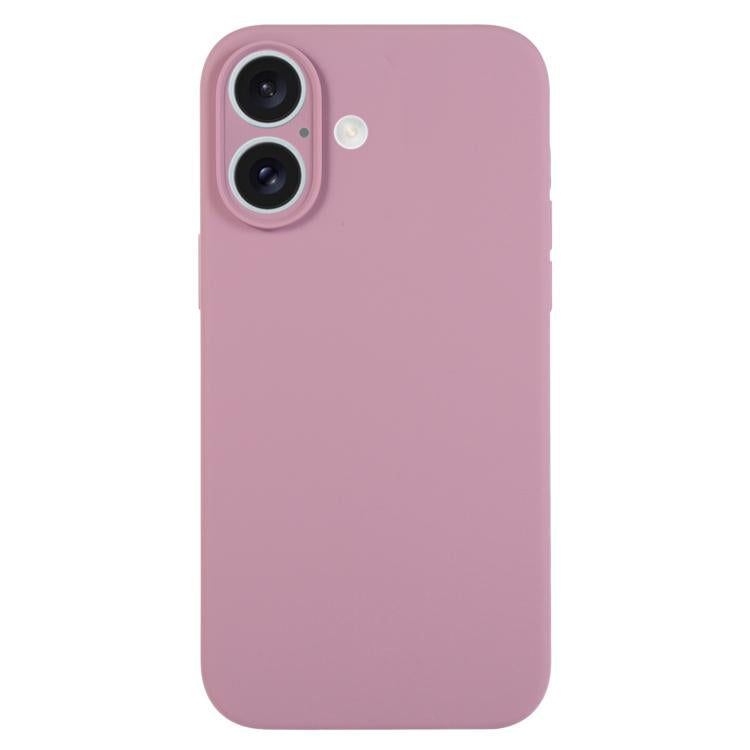 Pure Color Liquid Silicone Fine Pore Phone Case, For iPhone 17