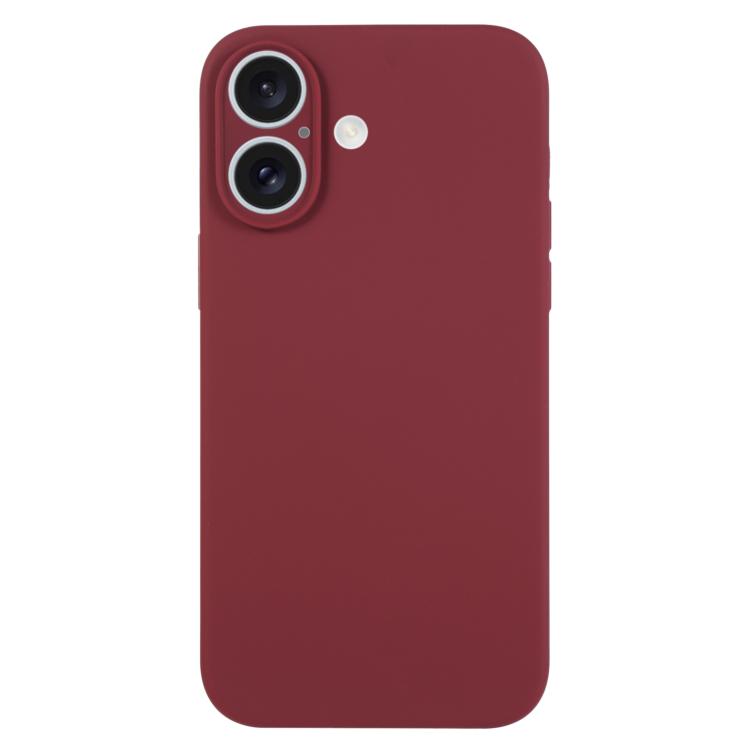 Pure Color Liquid Silicone Fine Pore Phone Case, For iPhone 17