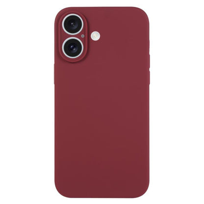 Pure Color Liquid Silicone Fine Pore Phone Case, For iPhone 17