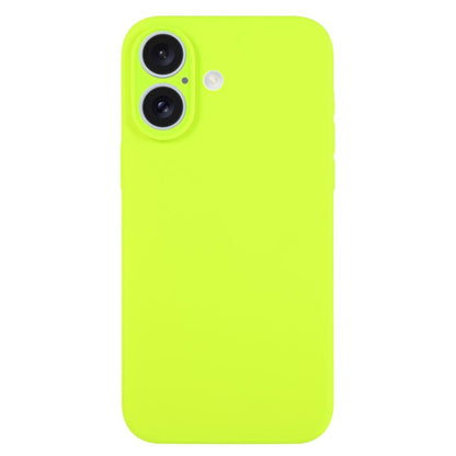 Pure Color Liquid Silicone Fine Pore Phone Case, For iPhone 17