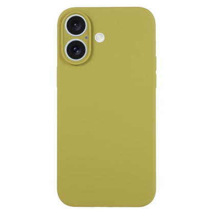 Pure Color Liquid Silicone Fine Pore Phone Case, For iPhone 17