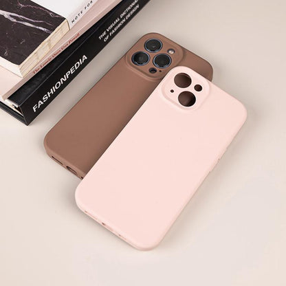 Pure Color Liquid Silicone Fine Pore Phone Case, For iPhone 17