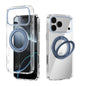 ABEEL MagSafe Q-LUCK Pivot Bracket Transparent Phone Case, For iPhone 18 Pro / 17 Pro, For iPhone 18 Pro Max / 17 Pro Max, For iPhone 17, For iPhone Air