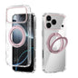 ABEEL MagSafe Q-LUCK Pivot Bracket Transparent Phone Case, For iPhone 18 Pro / 17 Pro, For iPhone 18 Pro Max / 17 Pro Max, For iPhone 17, For iPhone Air