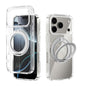 ABEEL MagSafe Q-LUCK Pivot Bracket Transparent Phone Case, For iPhone 18 Pro / 17 Pro, For iPhone 18 Pro Max / 17 Pro Max, For iPhone 17, For iPhone Air