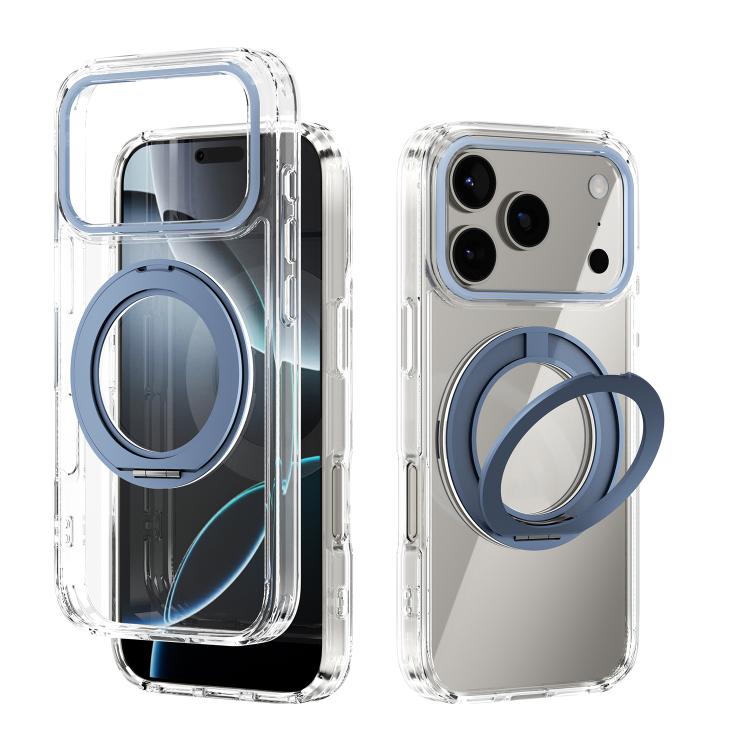 ABEEL MagSafe Q-LUCK Pivot Bracket Transparent Phone Case, For iPhone 18 Pro / 17 Pro, For iPhone 18 Pro Max / 17 Pro Max, For iPhone 17, For iPhone Air
