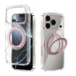 ABEEL MagSafe Q-LUCK Pivot Bracket Transparent Phone Case, For iPhone 18 Pro / 17 Pro, For iPhone 18 Pro Max / 17 Pro Max, For iPhone 17, For iPhone Air