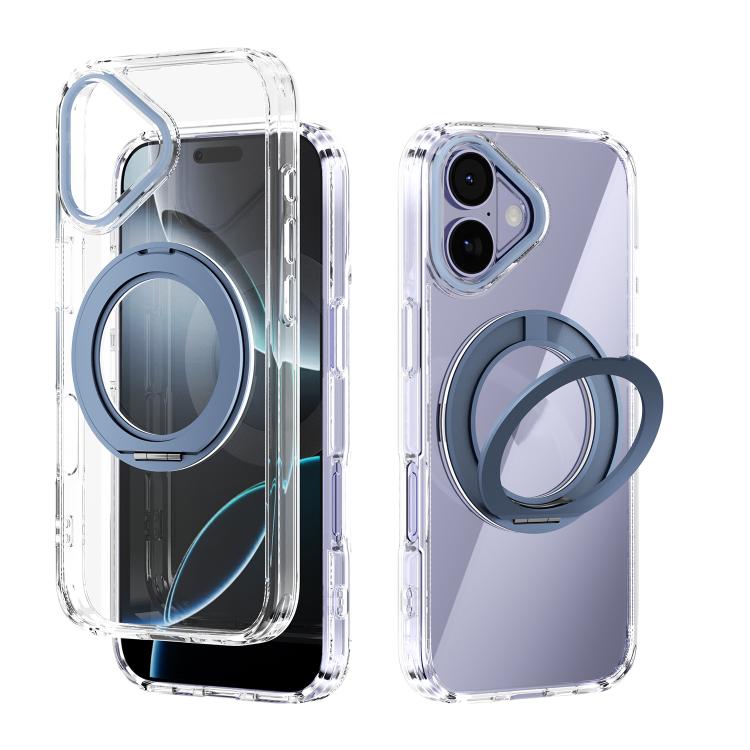 ABEEL MagSafe Q-LUCK Pivot Bracket Transparent Phone Case, For iPhone 18 Pro / 17 Pro, For iPhone 18 Pro Max / 17 Pro Max, For iPhone 17, For iPhone Air